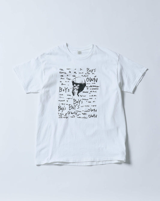BOYS OWN SHORT SLEEVE T-SHIRT "WHITE"