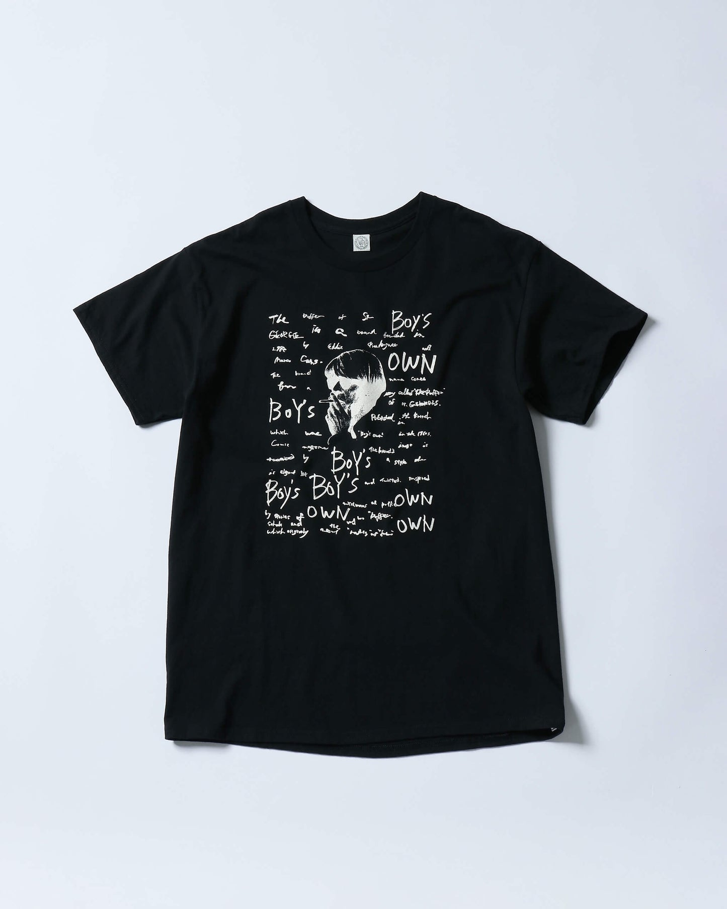 BOYS OWN SHORT SLEEVE T-SHIRT "BLACK"