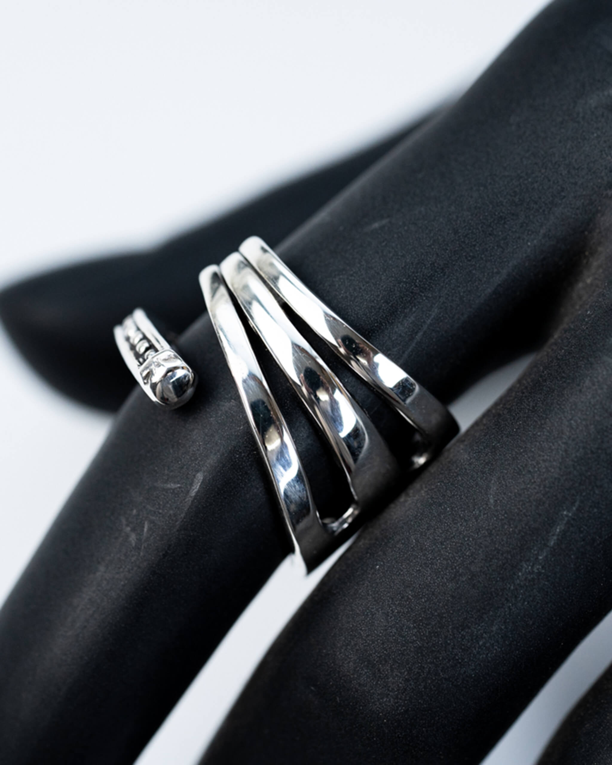 WAKAN SILVER SMITH Cutlery fork ring (S) [R-082] -MORLS-