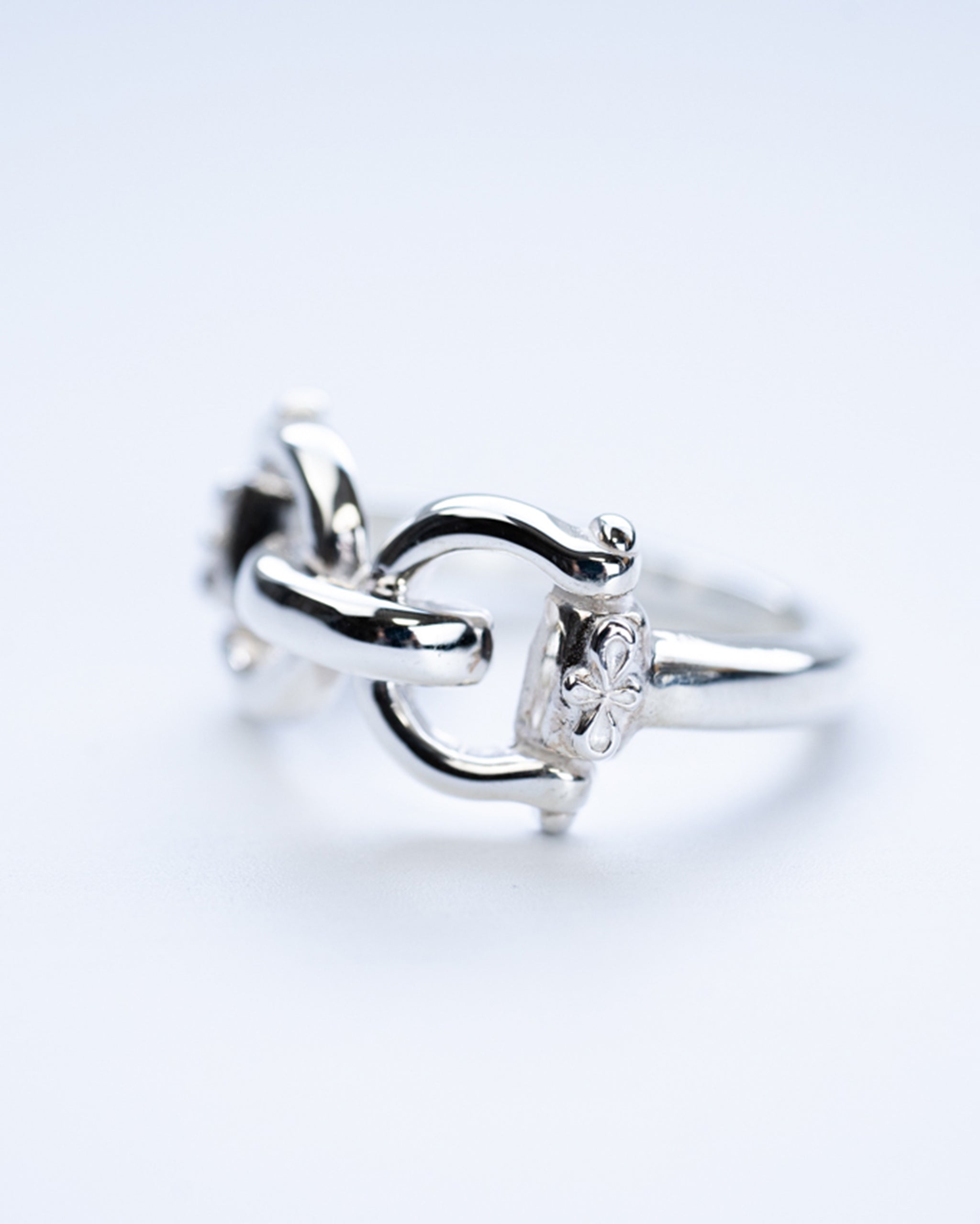 R-086 Horse bit ring 17号