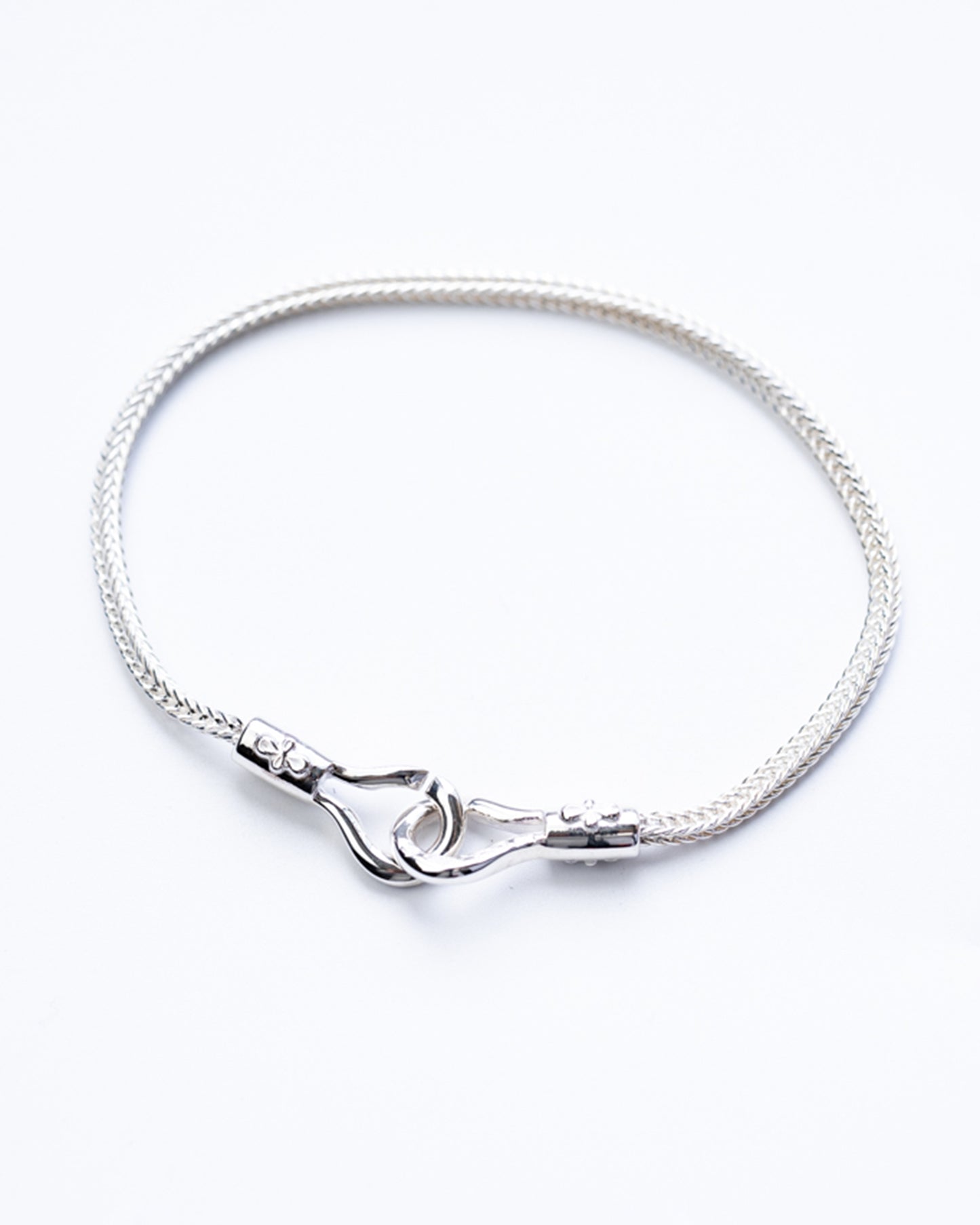 Horse shoe bracelet (S) braided [BN-085]
