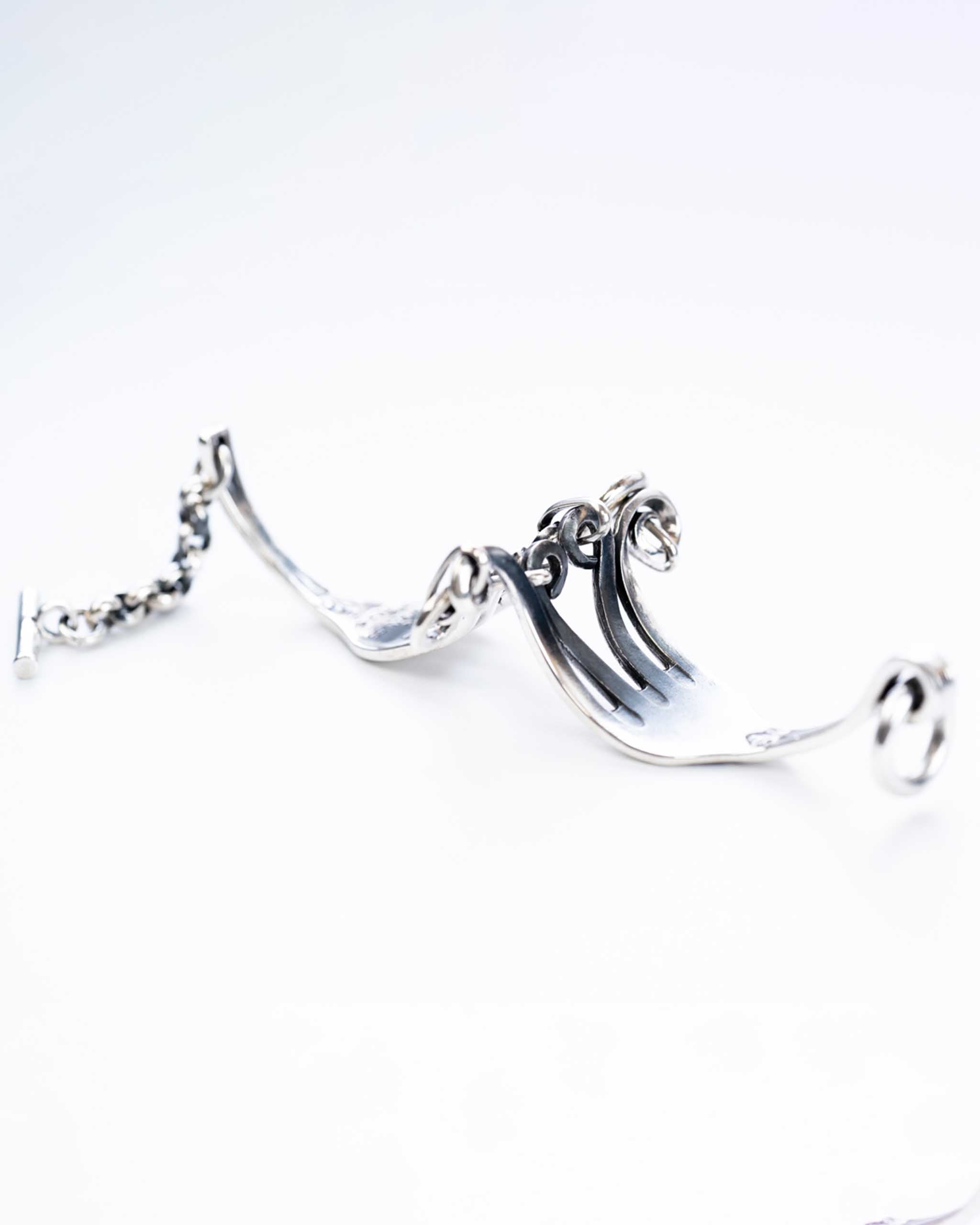 アクセサリー WAKAN SILVER SMITH Double fork bracelet BN-087 Double fork bracelet | WAKAN SILVER SMITH online store