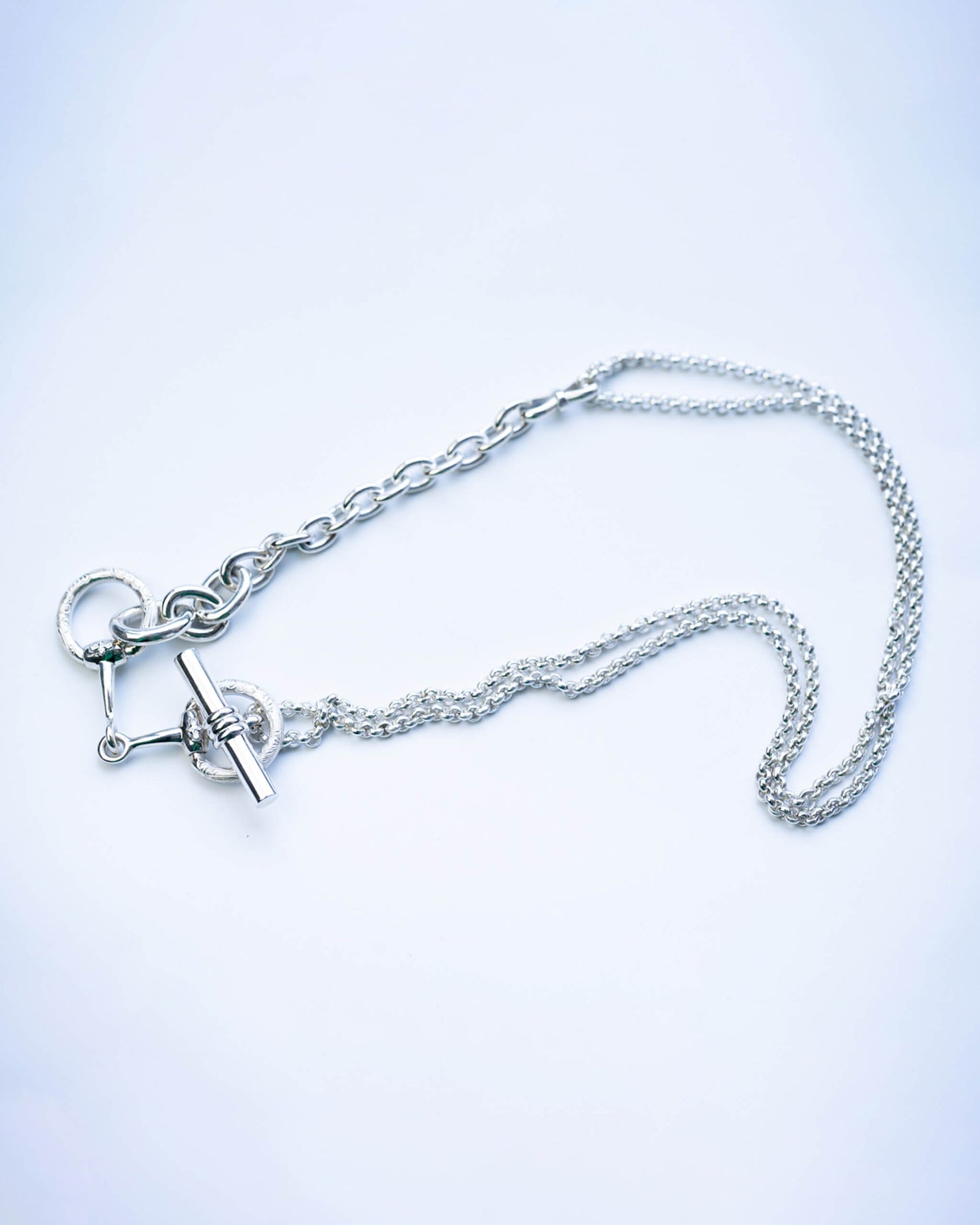 Horse bit 3way necklace [C-036]