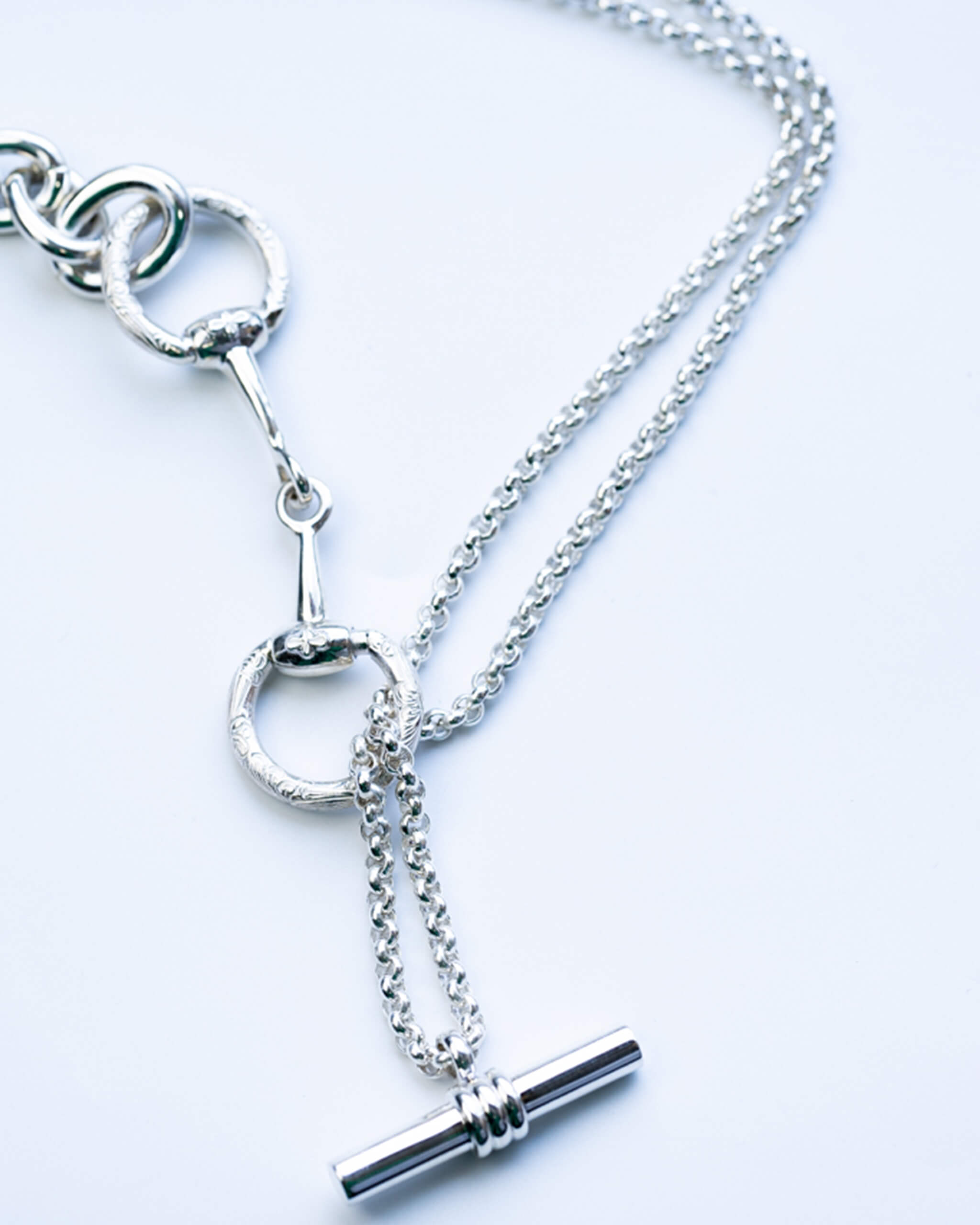 WAKAN SILVER SMITH Horse bit 3way ネックレス WAKAN SILVER SMITH Horse bit 3way necklace [C-036] -MORLS-