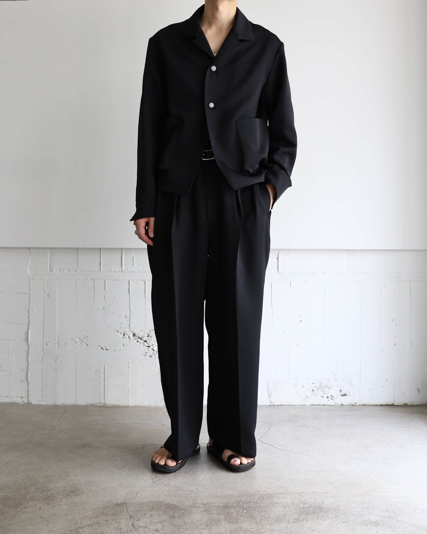 tanran blouson "black"