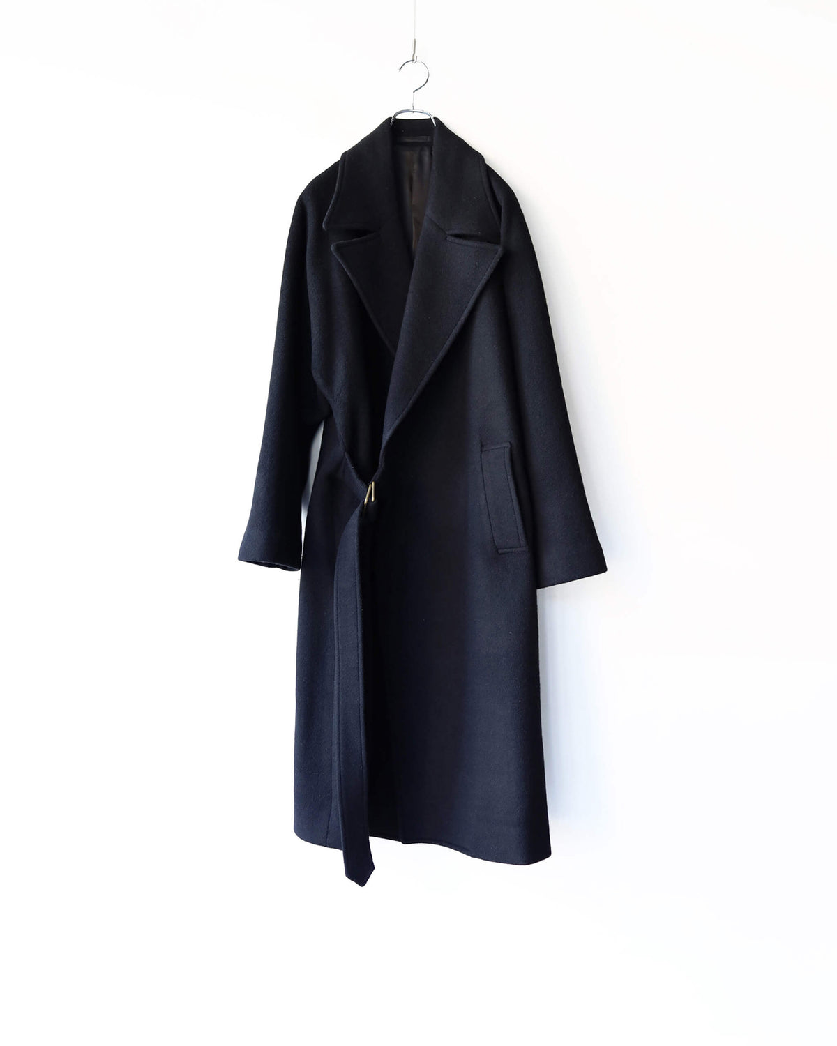 WRAP COAT "BLACK"