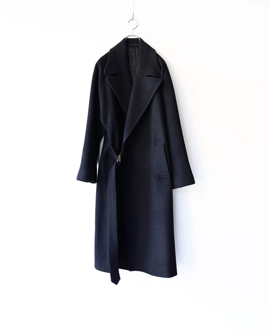 WRAP COAT "BLACK"