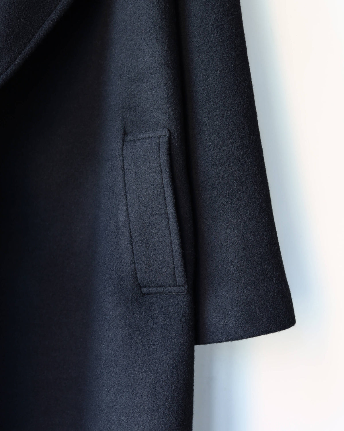 WRAP COAT "BLACK"