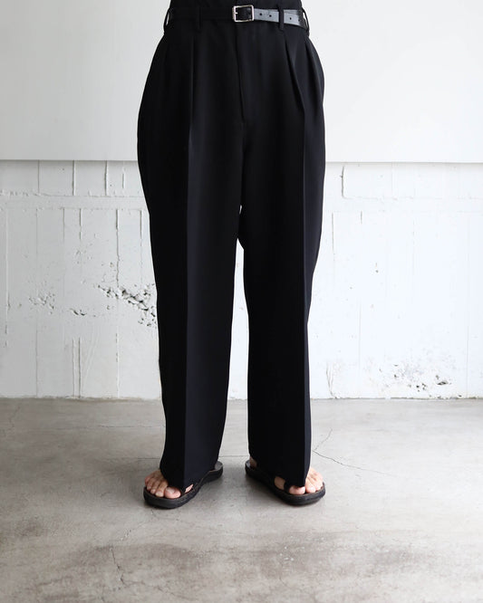 dokan wide slacks "black"