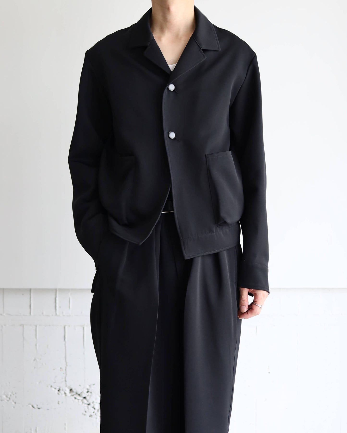 tanran blouson "black"