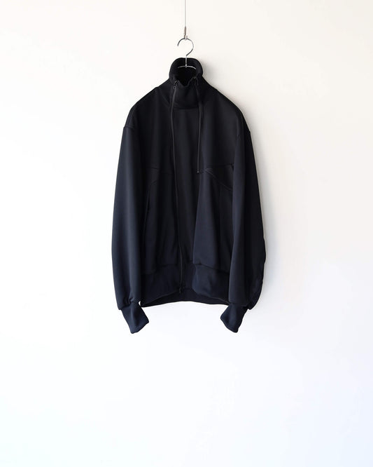 JERSEY TRACK JACKET "Bk"