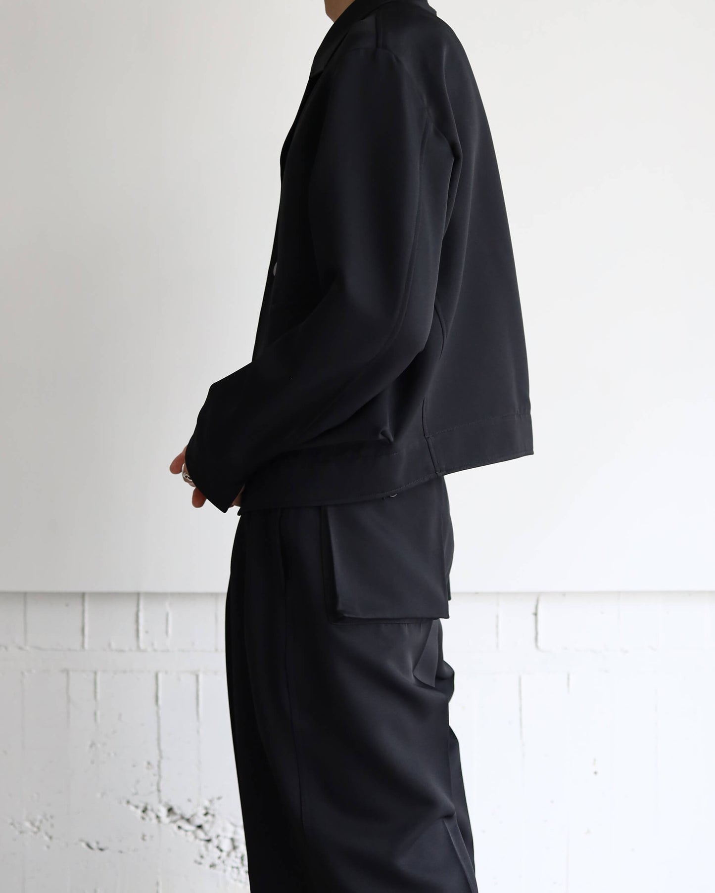 tanran blouson "black"