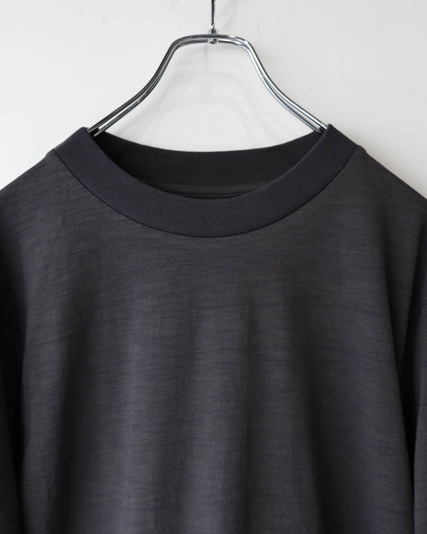 L/S Crewneck Tee / SHADOW "v.grey"