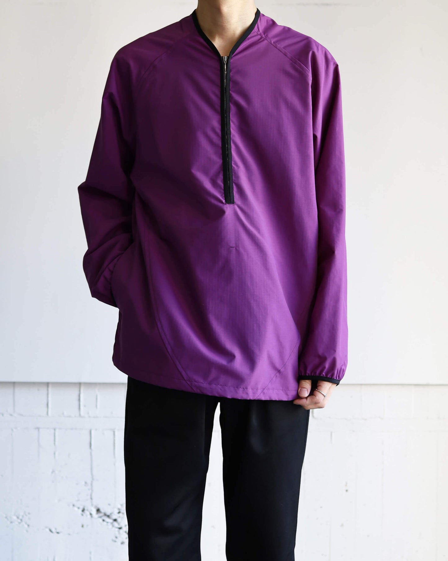 NYLON SHIRT "PURPLE"