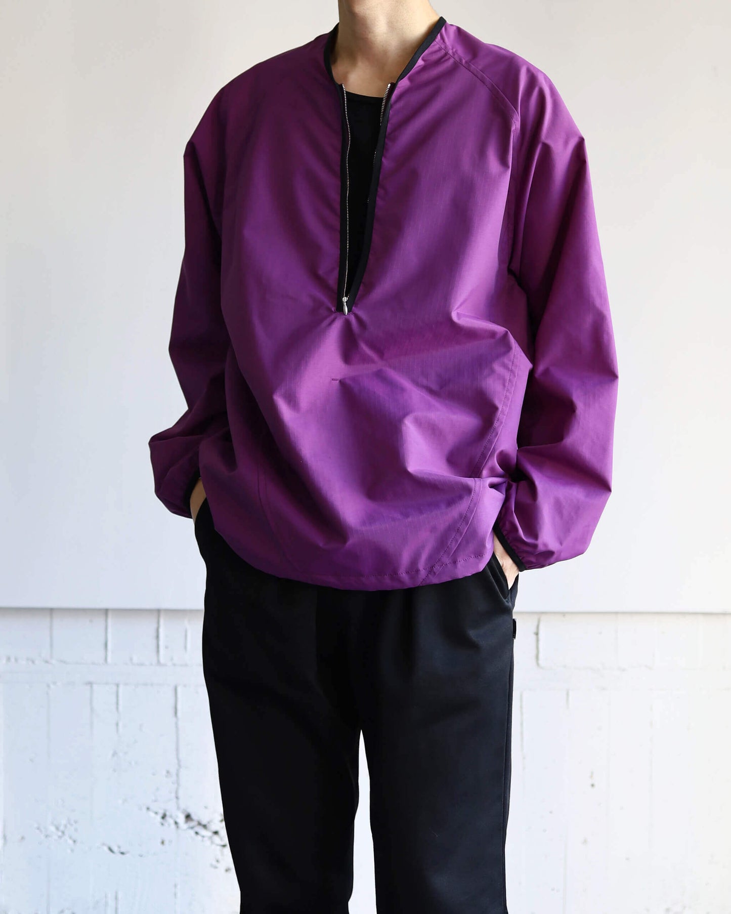 NYLON SHIRT "PURPLE"
