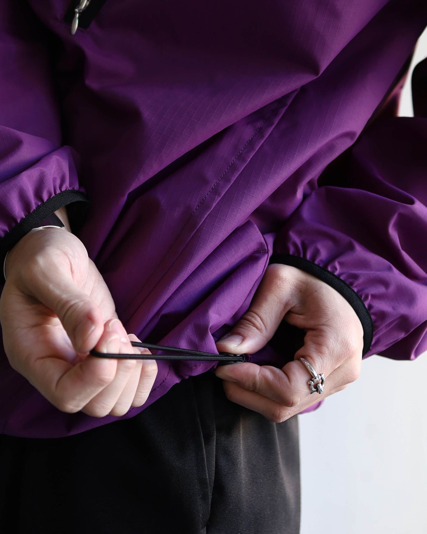 NYLON SHIRT "PURPLE"