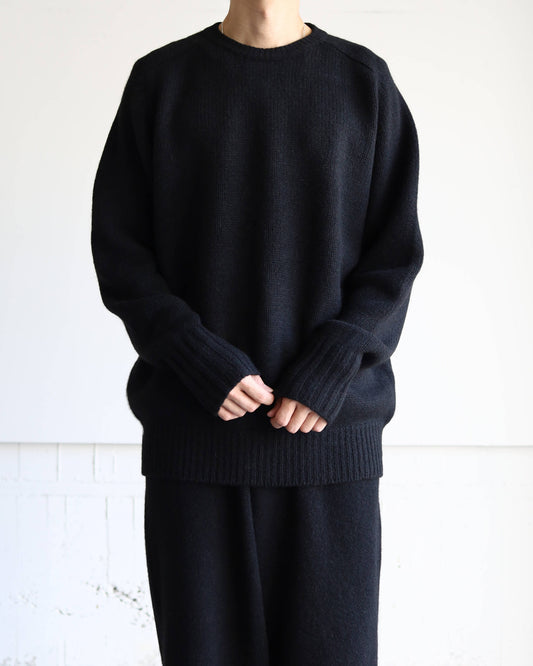 Innocent YAK Shetland sweater "Black"