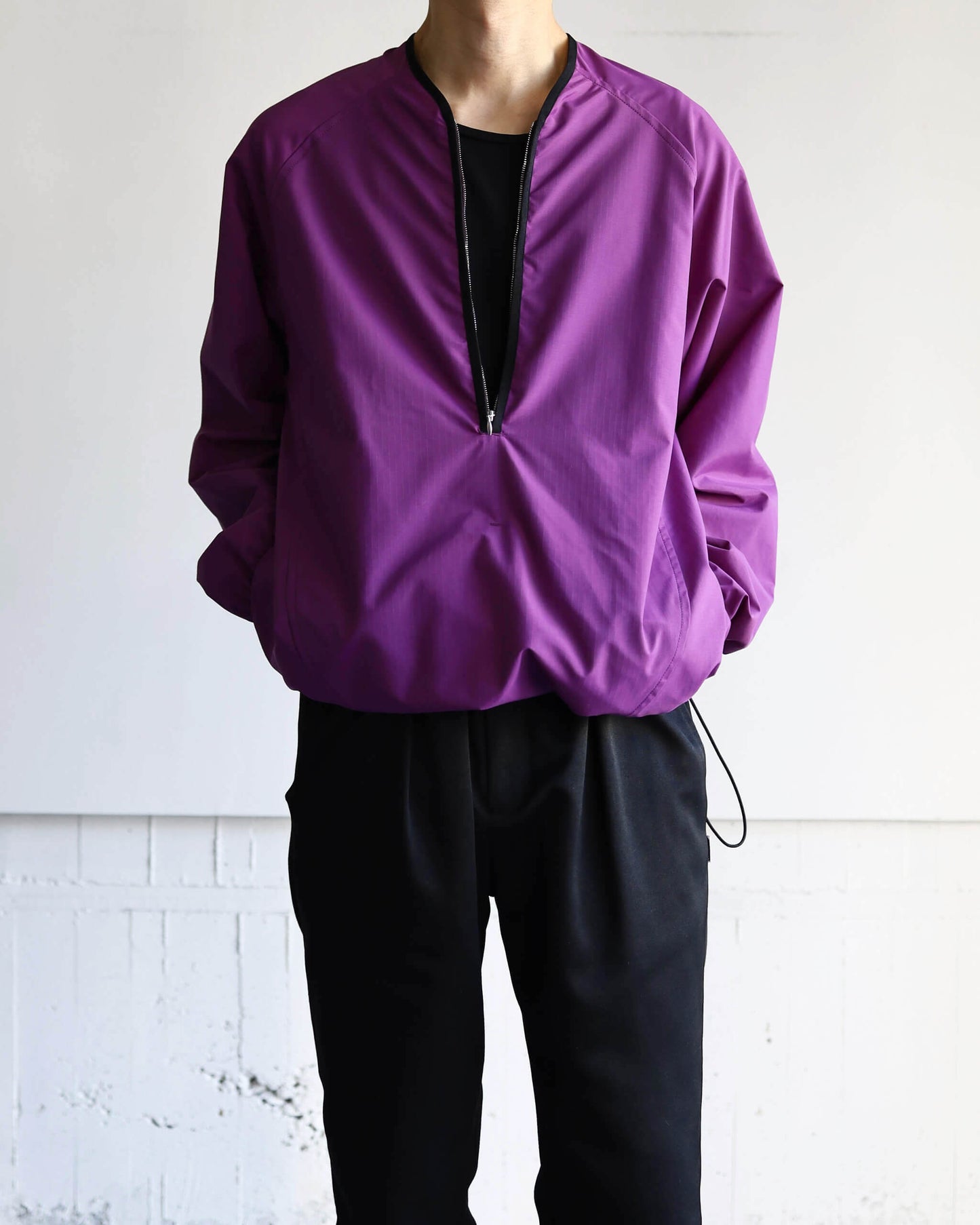 NYLON SHIRT "PURPLE"