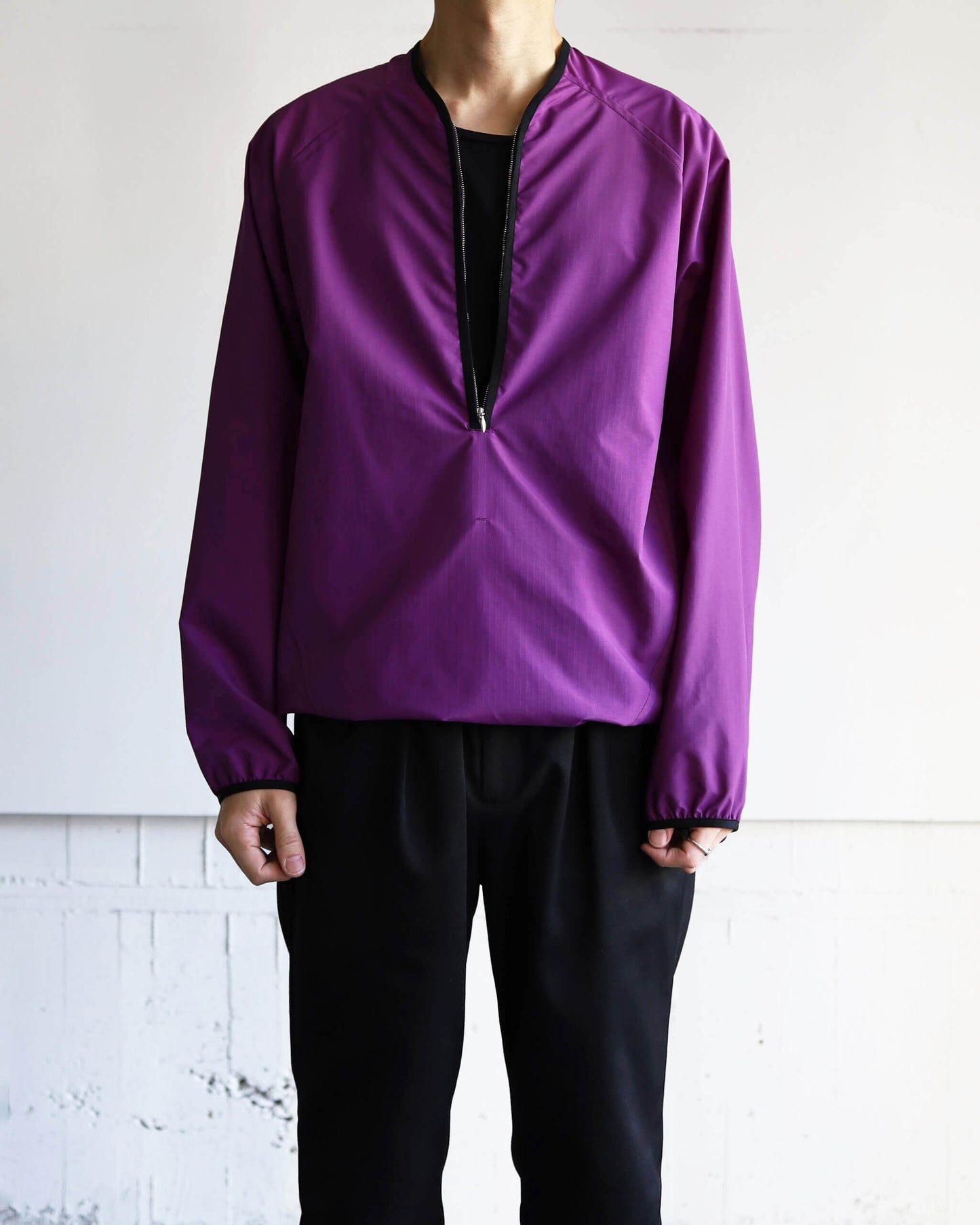 NYLON SHIRT "PURPLE"