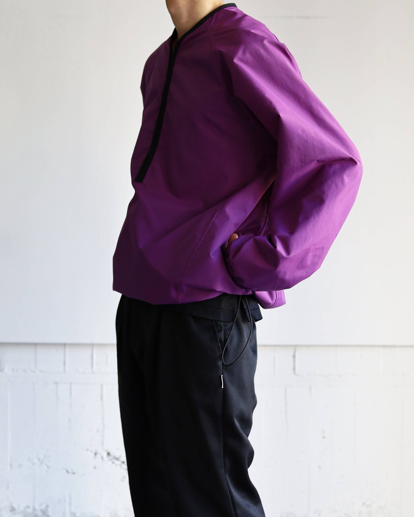 NYLON SHIRT "PURPLE"