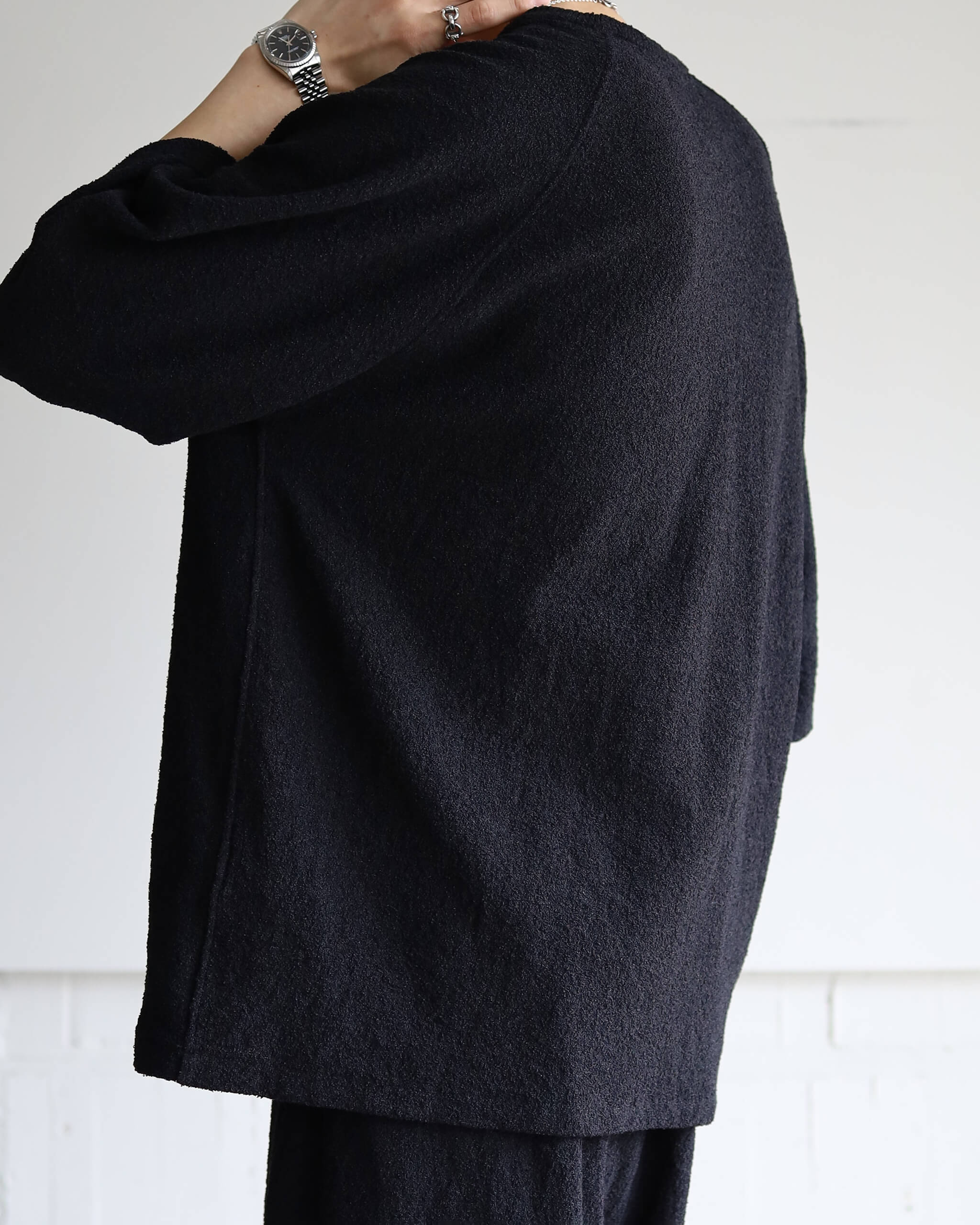 WALENODE Paper boucle Raglan sleeve T 