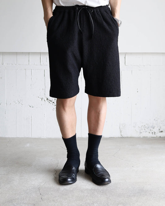 Paper boucle  Shorts "Black"