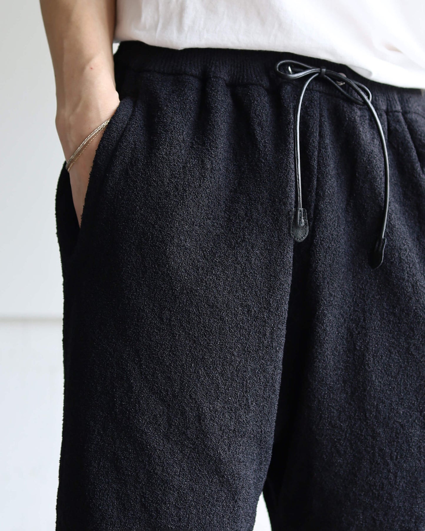 Paper boucle  Shorts "Black"
