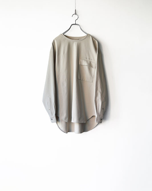 CREW SHIRTS "BEIGE"