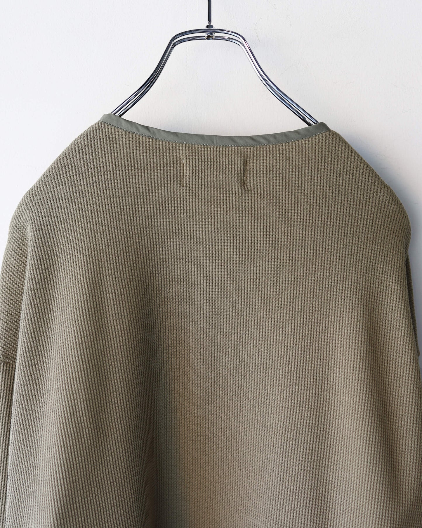 DOUBLE HENLEY L/S TEE "OLIVE DRAB"