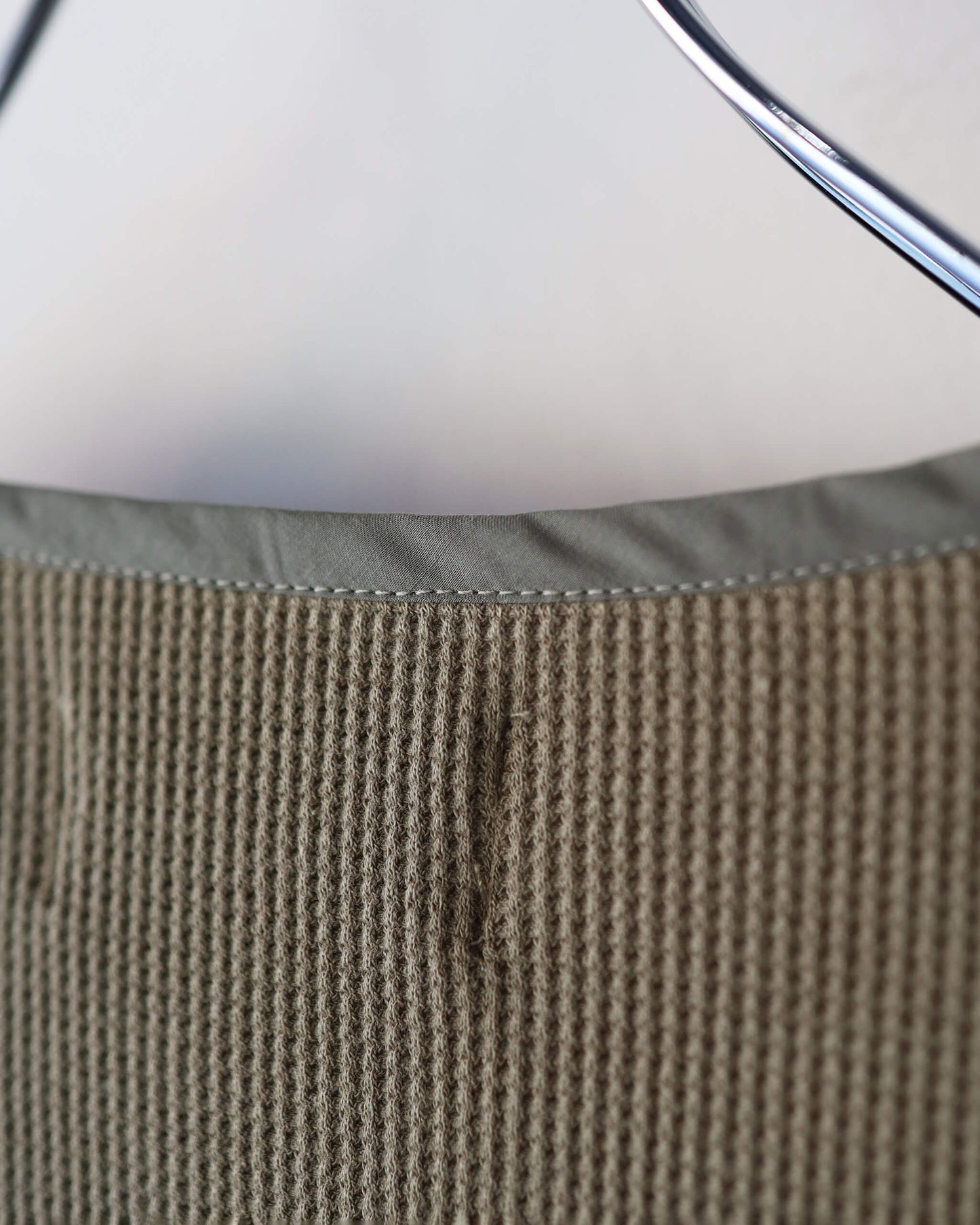 DOUBLE HENLEY L/S TEE "OLIVE DRAB"