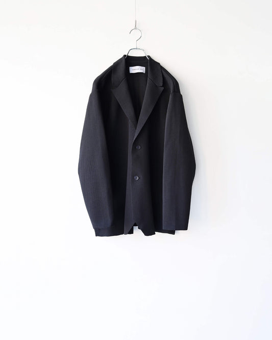 TECH KNIT JACKET "BLACK"