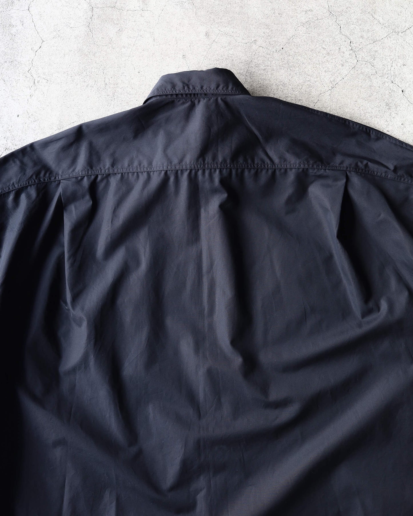 LONG TENT SHIRT ULTRA LIGHT ALL WEATHER CLOTH "BLACK"