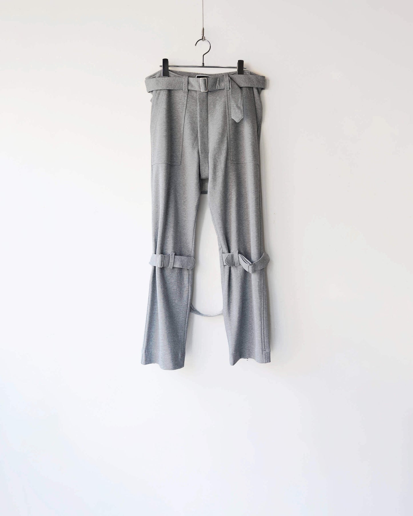 BONDAGE SWEAT PANTS "HEATHER GREY"