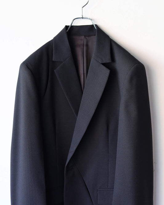 CUTTING TAILORED JACKET "Black"