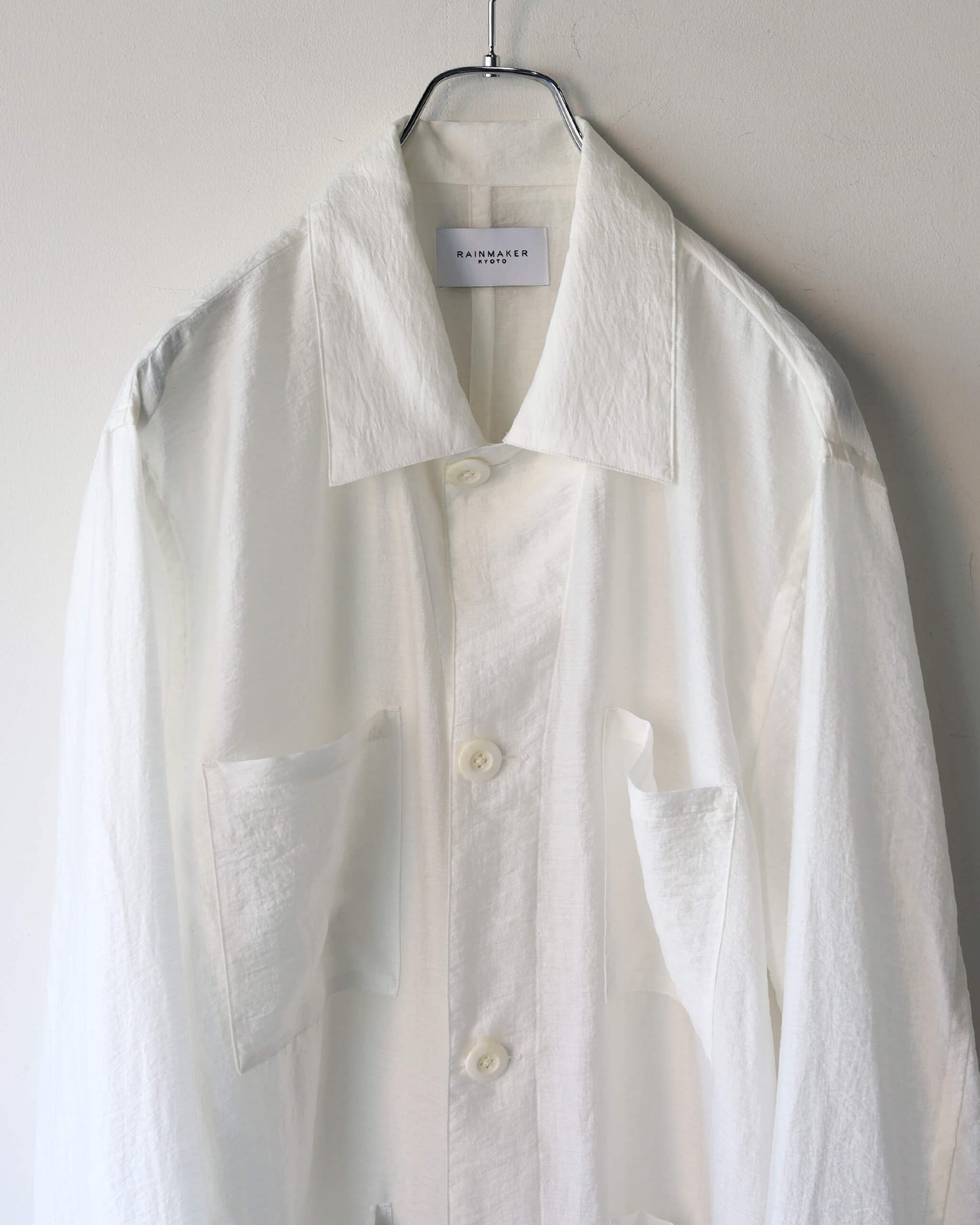 ETHEREAL WORK SHIRT "WHITE"