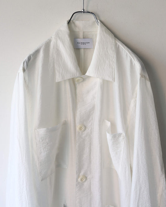 ETHEREAL WORK SHIRT "WHITE"