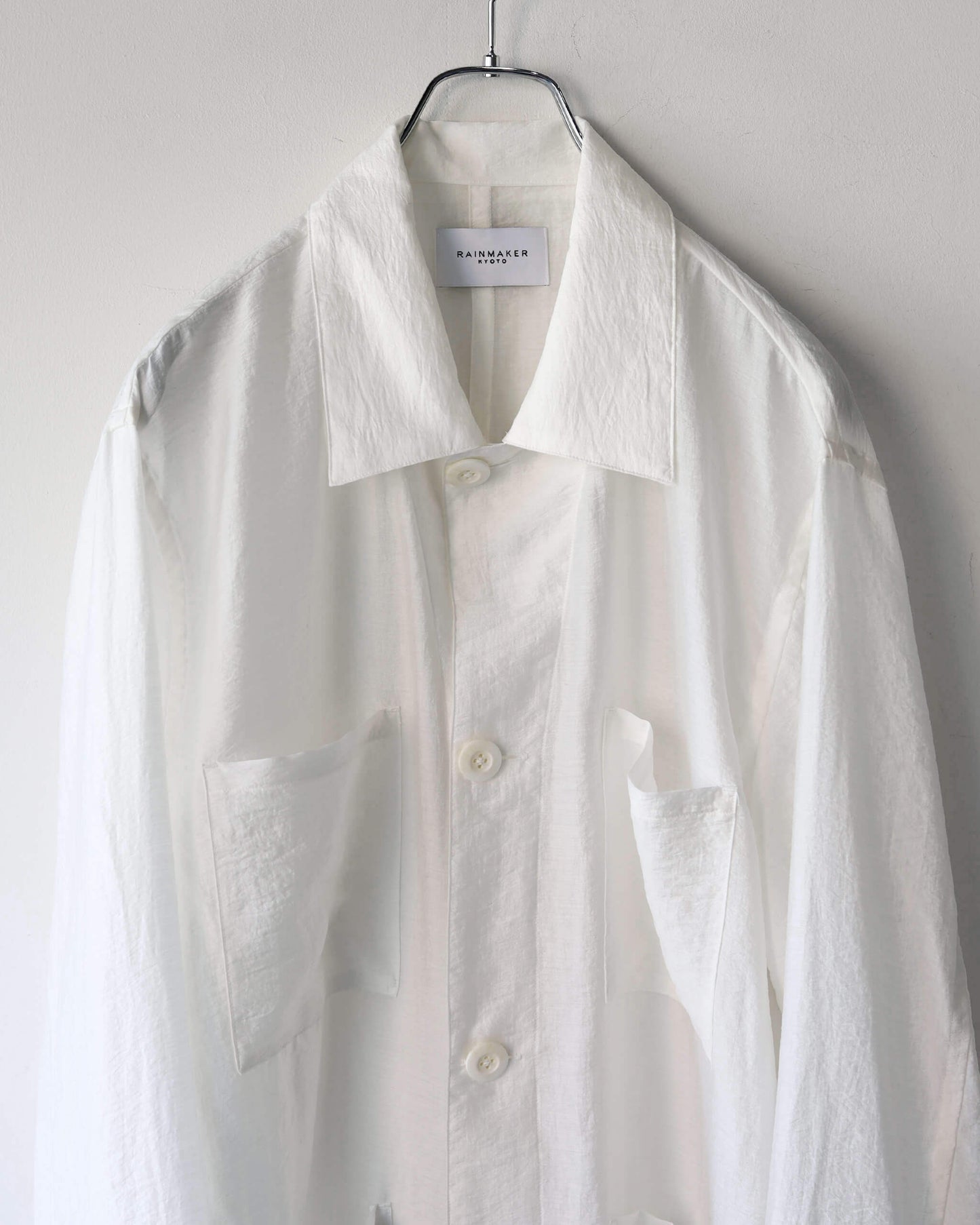 ETHEREAL WORK SHIRT "WHITE"