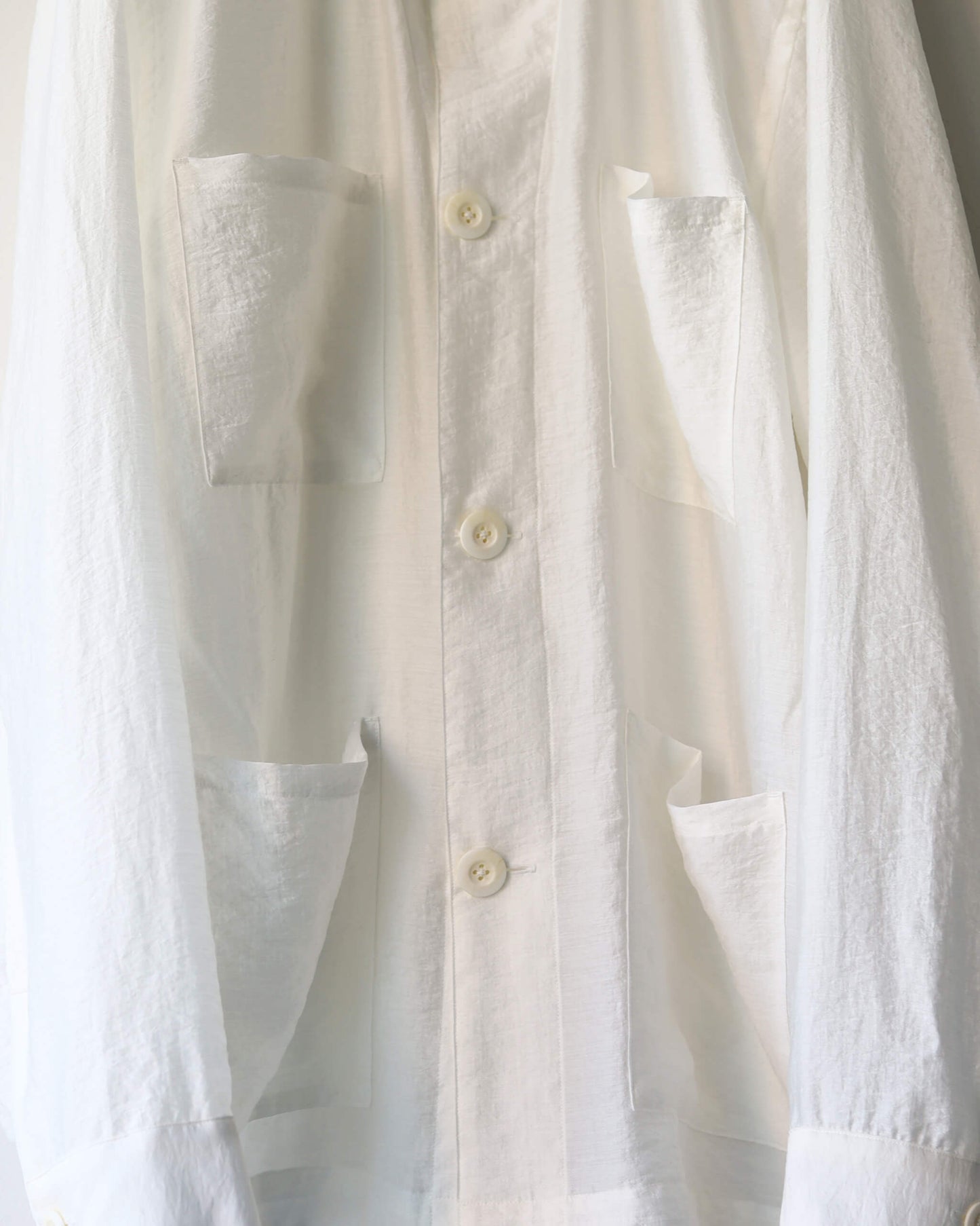 ETHEREAL WORK SHIRT "WHITE"
