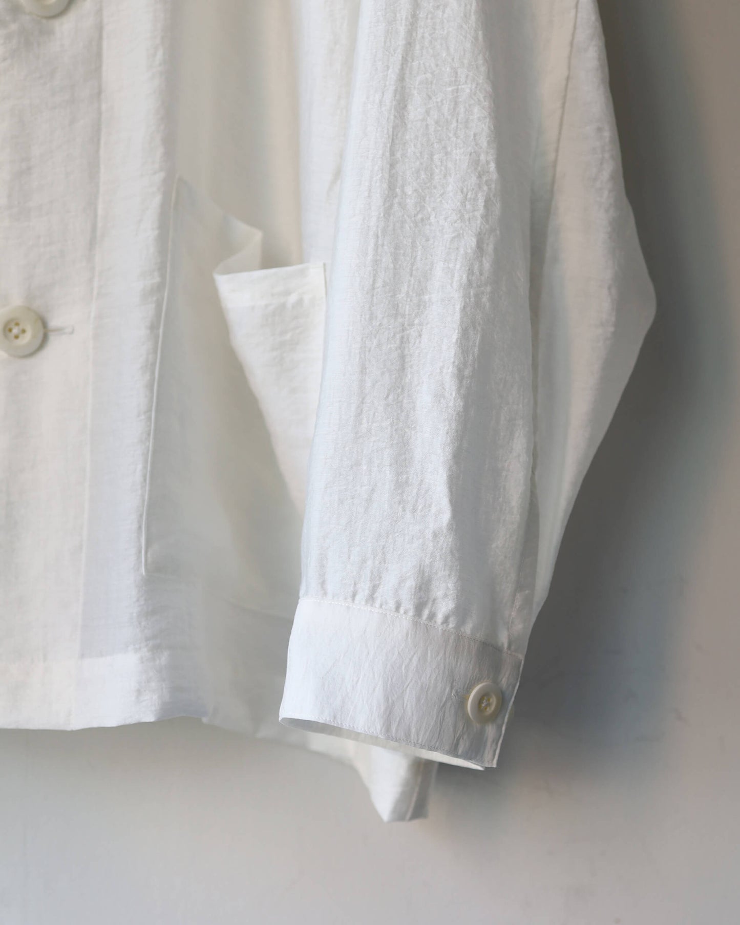 ETHEREAL WORK SHIRT "WHITE"