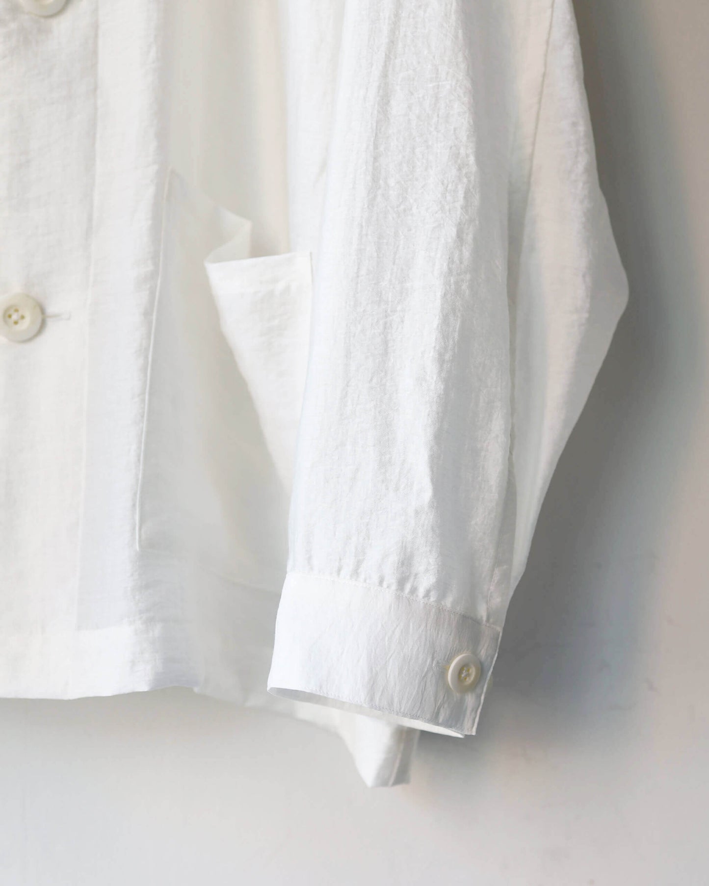 ETHEREAL WORK SHIRT "WHITE"