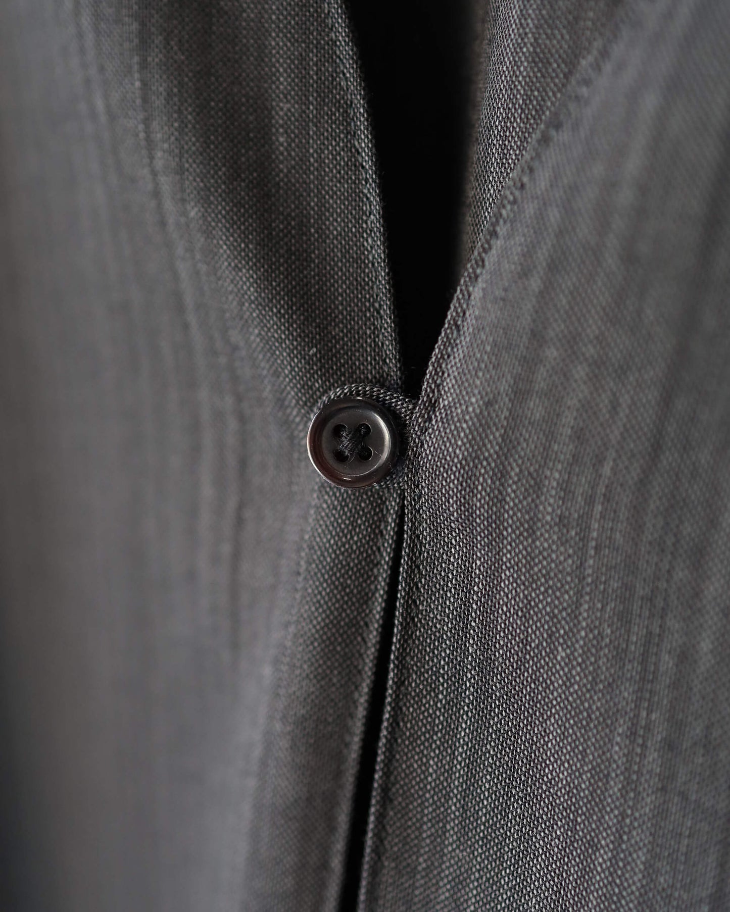 SKIPPER SHIRT WOOL HIGH TWIST TROPICAL "GRAY"
