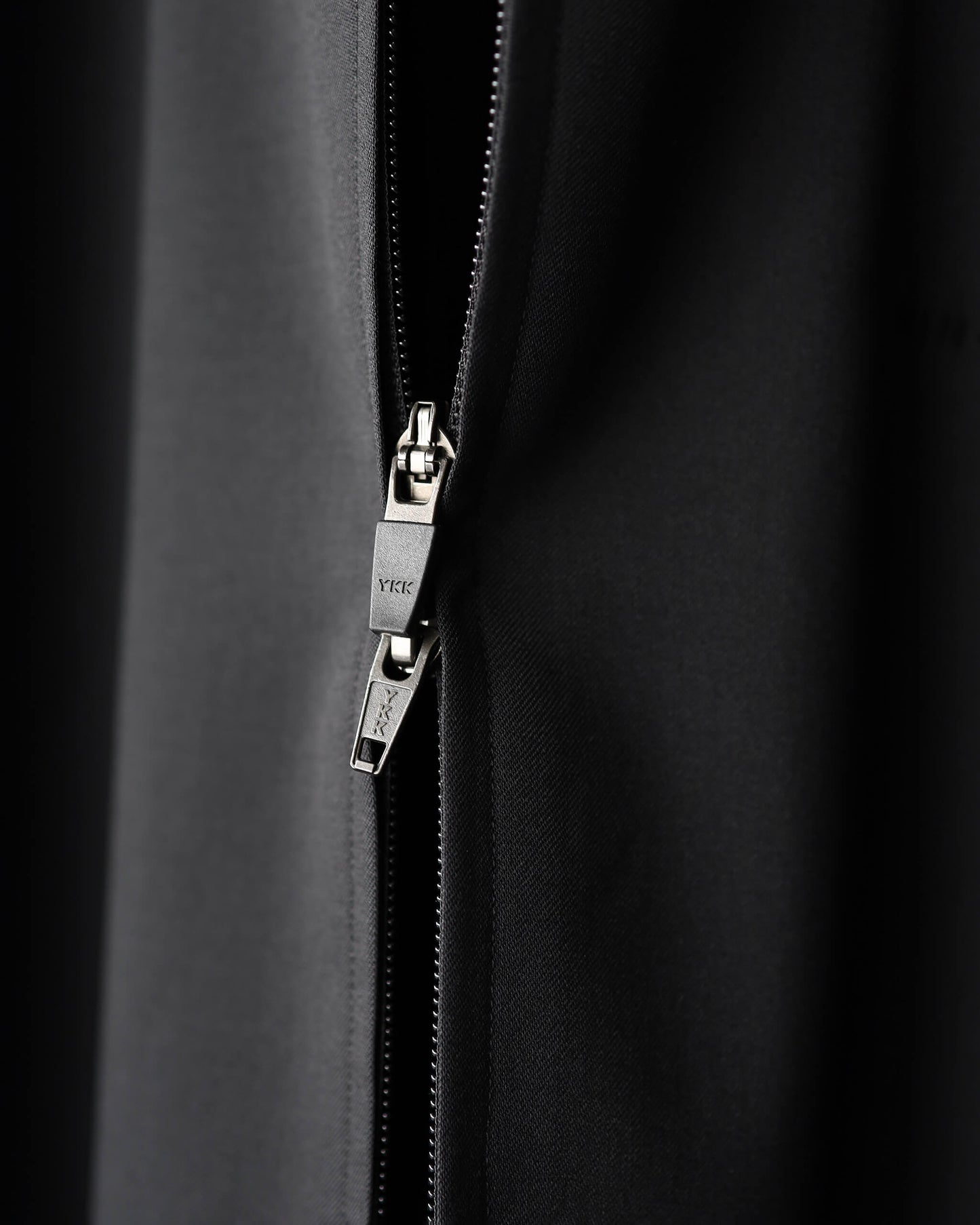 W ZIP SHIRTS BLOUSON "BLACK"