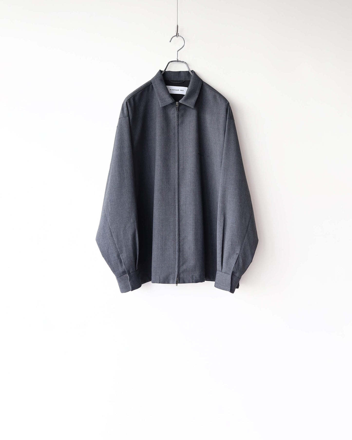 W ZIP SHIRTS BLOUSON "GRAY"