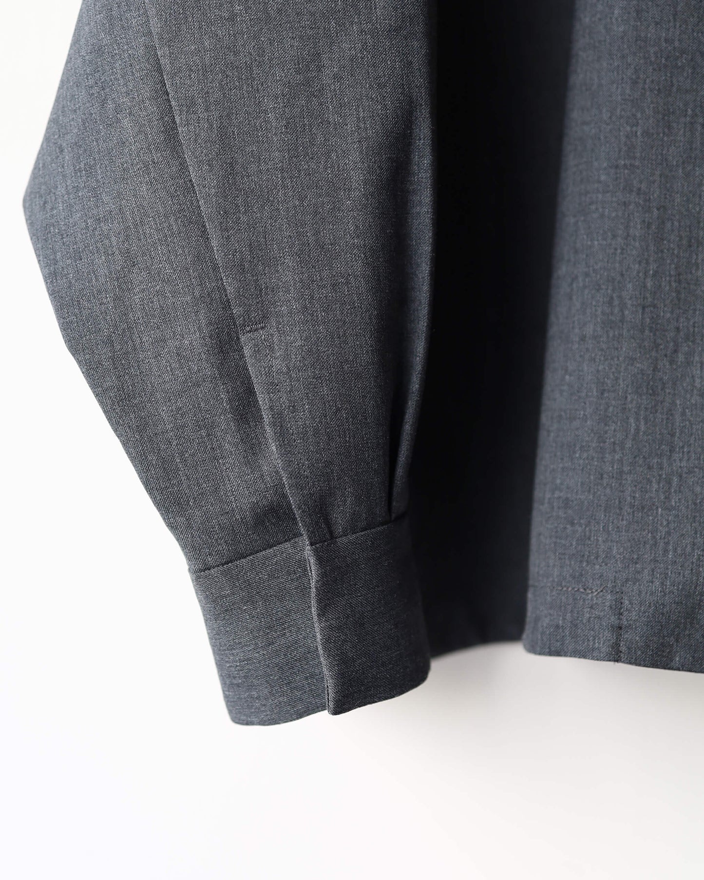 W ZIP SHIRTS BLOUSON "GRAY"