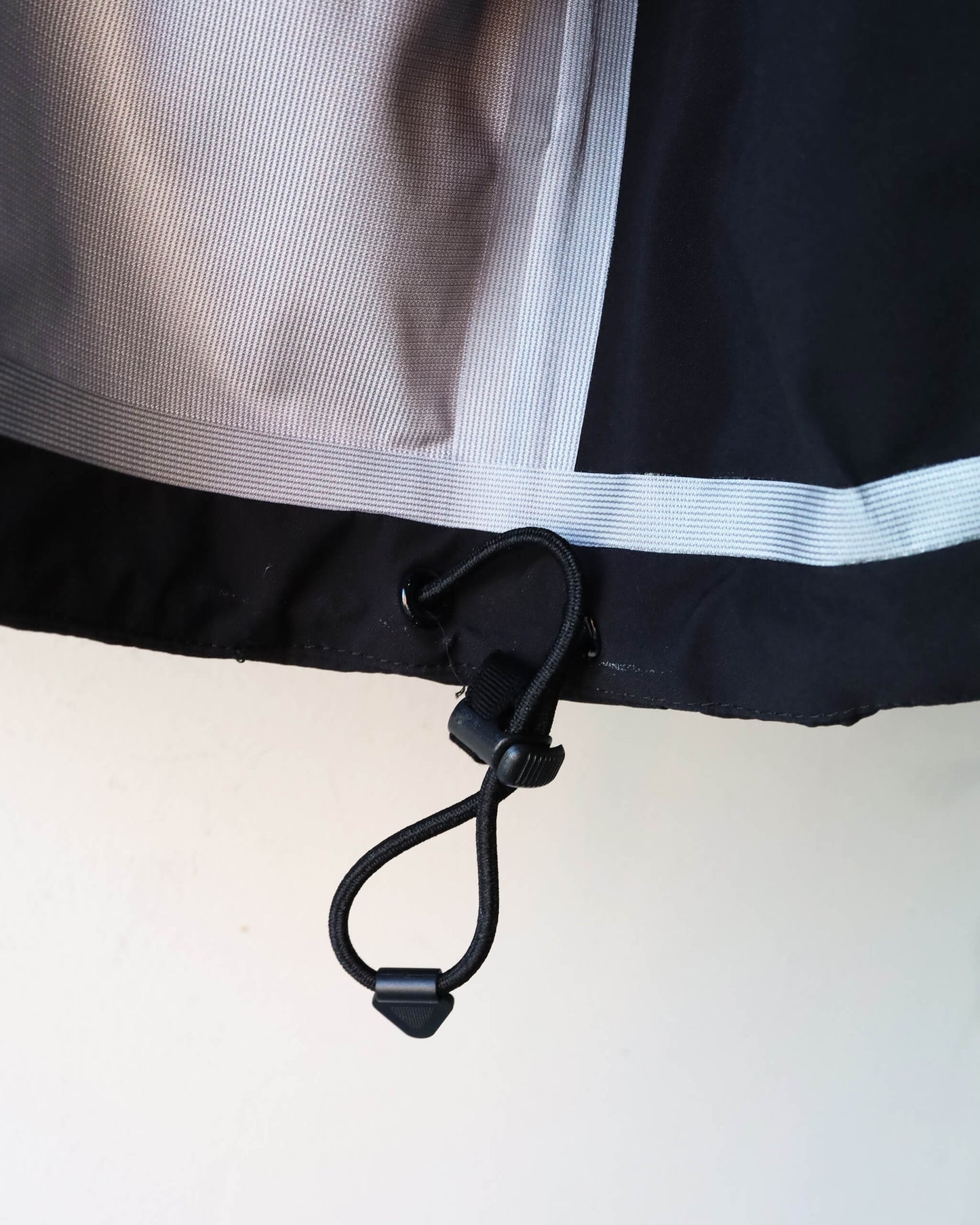 BREATHABLE WATERPROOF OVER JACKET "BLACK"