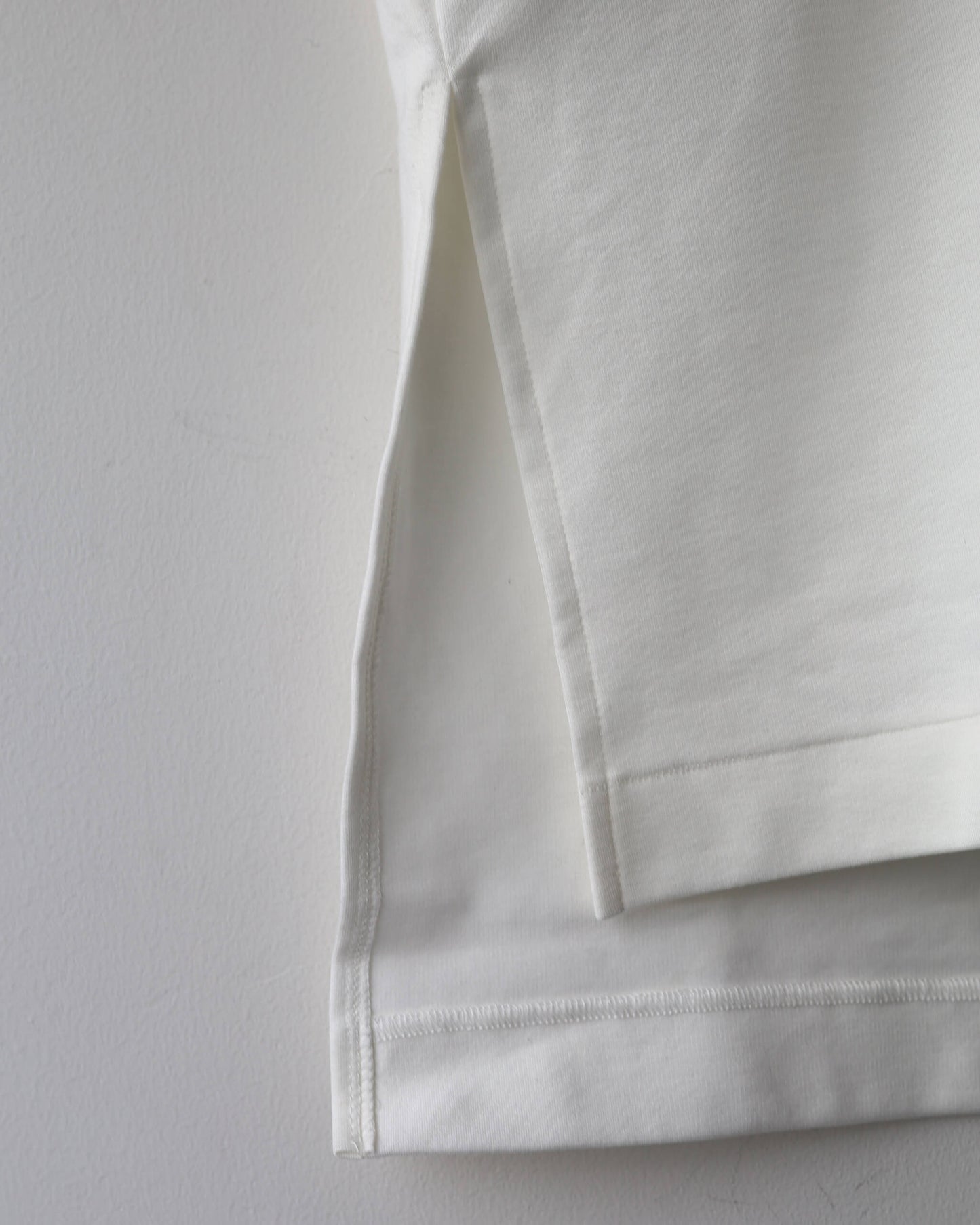 ORGANIC SLIT CREW "WHITE"