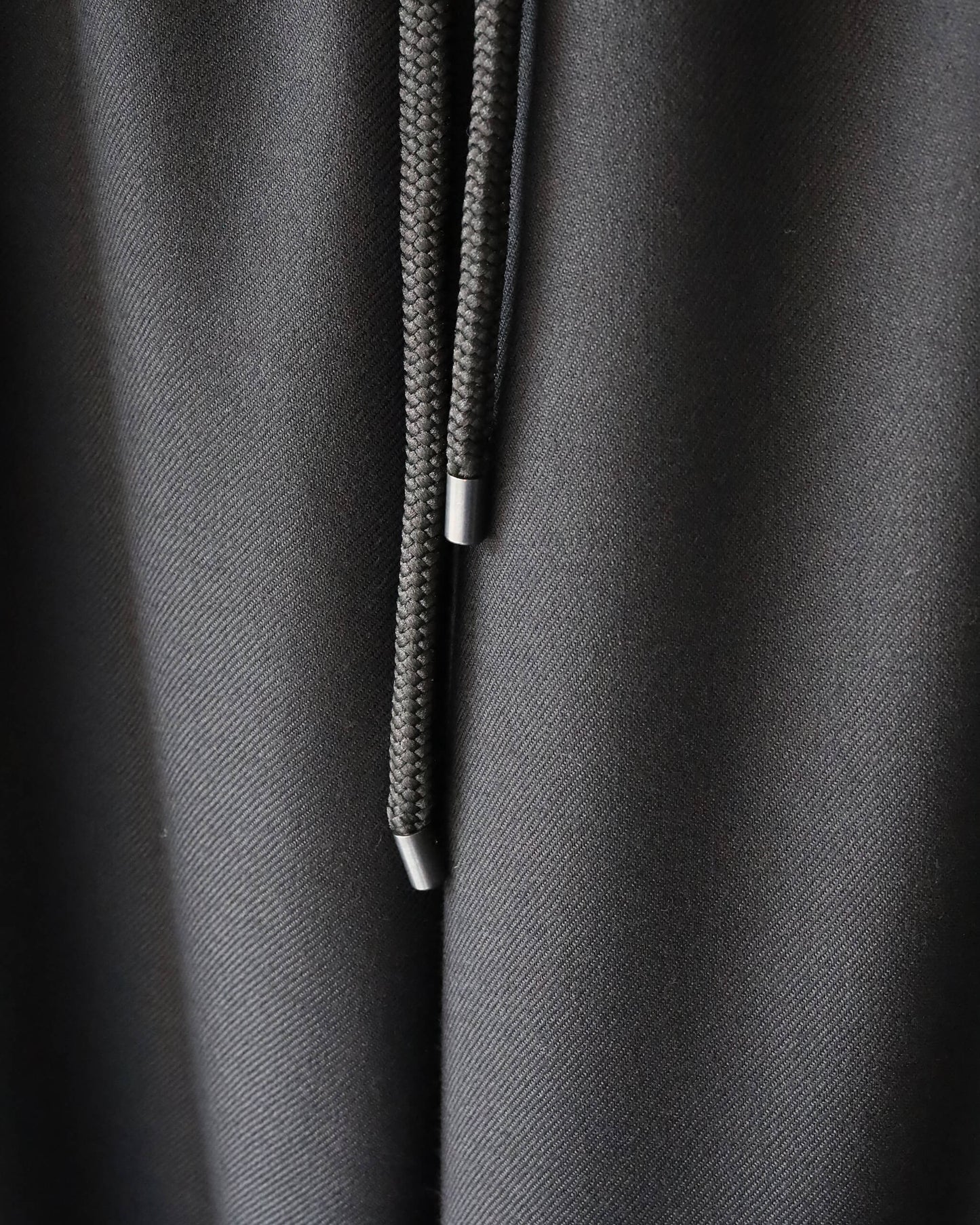 PAJAMA PANTS 2/80 ORGANIC WOOL VIYELLA "BLACK"