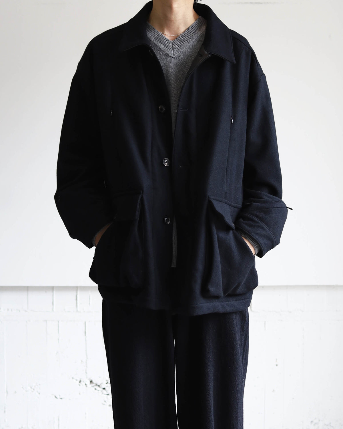 COVERALL JACKET "BLACK"