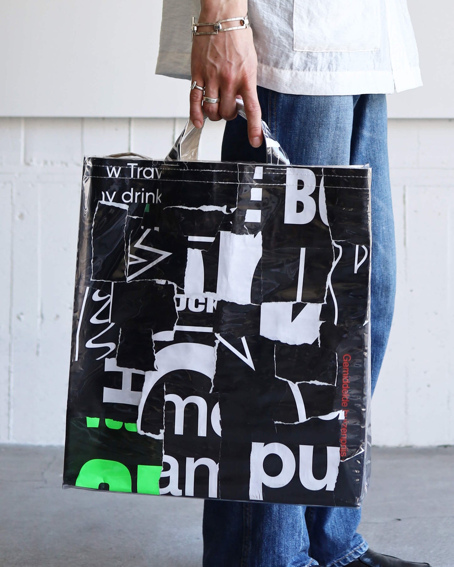 STREET POSTER BAG "BLACK"