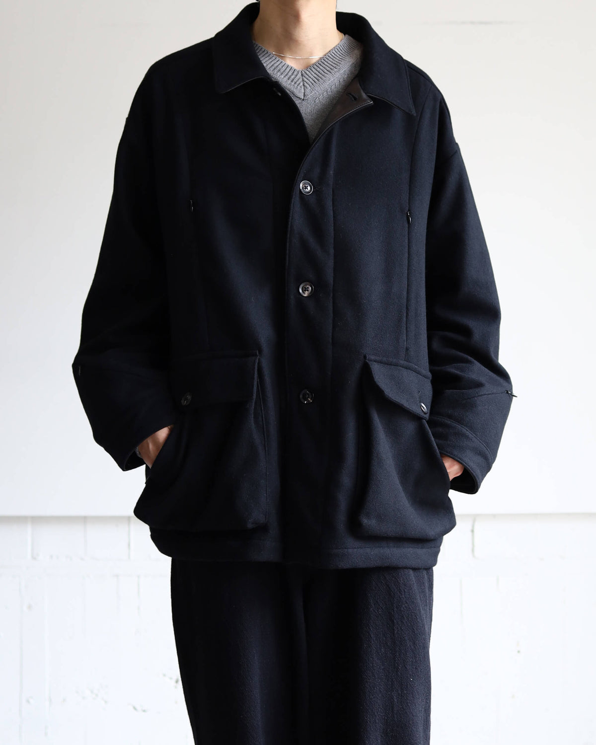 COVERALL JACKET "BLACK"